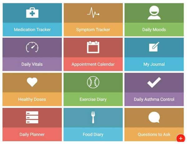 Screenshot of my Health Storylines App Tools